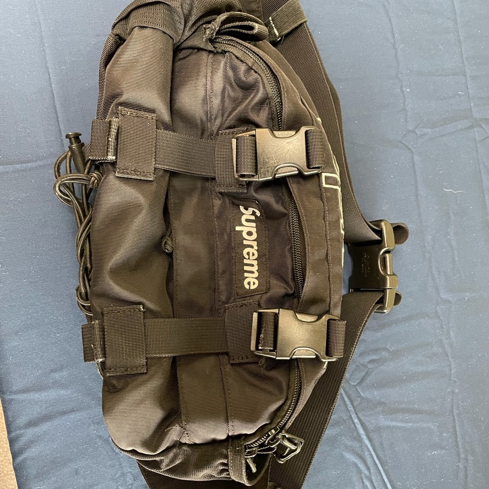 Supreme corduroy waist bag